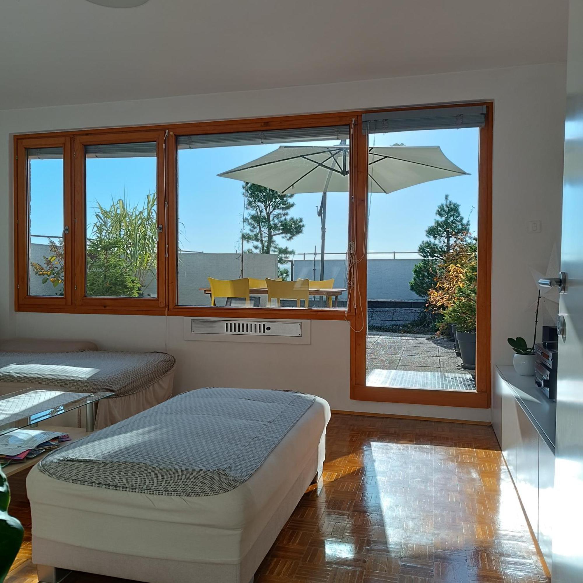 Bright Penthaus Apartement, with a wonderful view Laibach Exterior foto